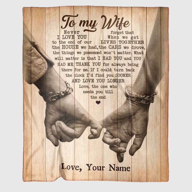 Personalized Anniversary Blanket for Comfort & Unique | BKAN015