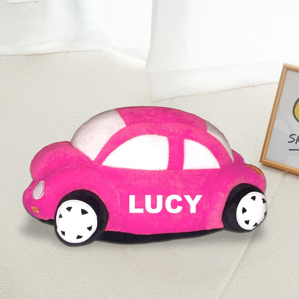 Personalized Kid Mini Beetle Bug Plush Car Toy | CWToy107