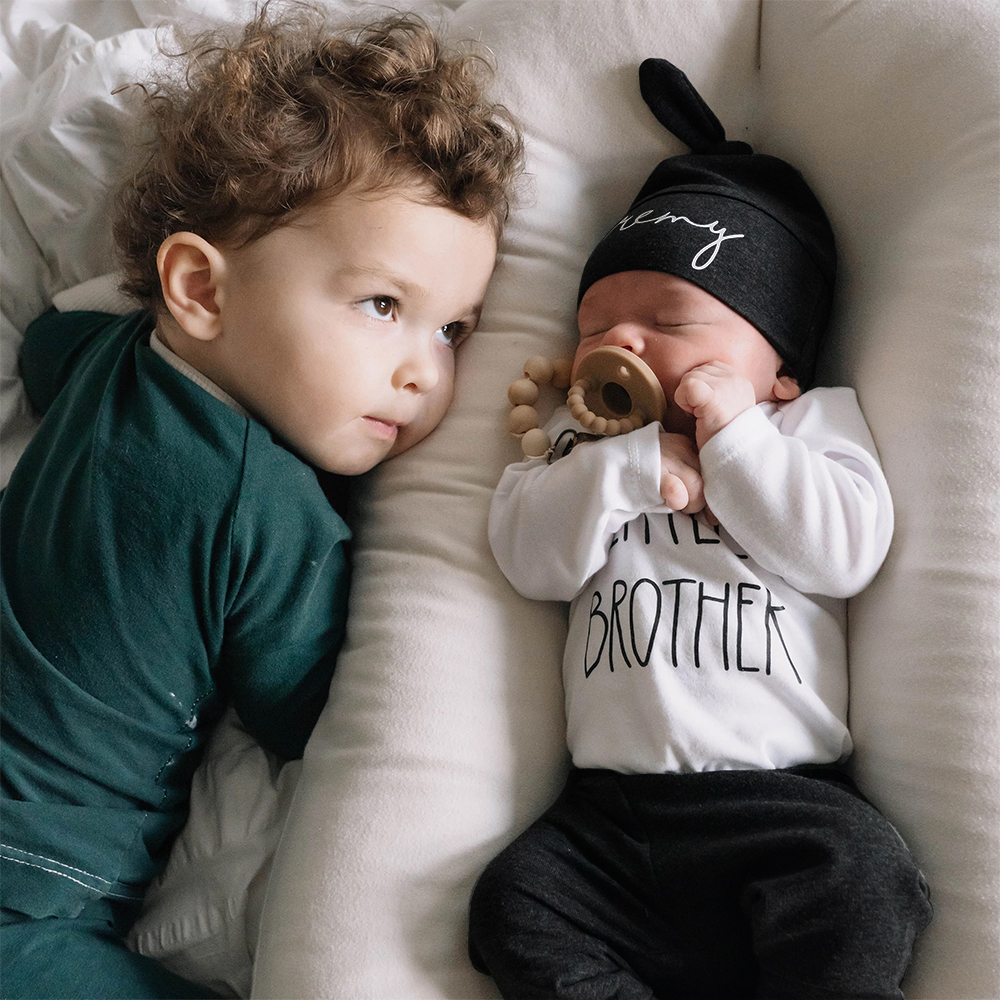 Personalized Little Brother Coming Home Outfit Set | CWBaby173