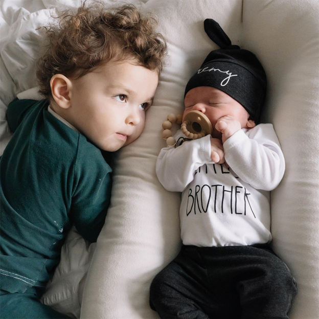 Personalized Little Brother Coming Home Outfit Set | CWBaby173