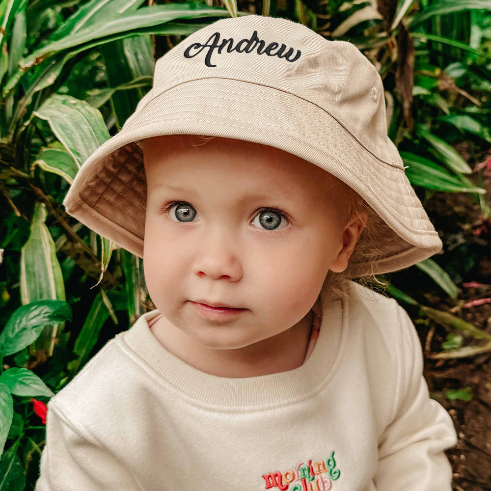 Personalized Embroidery Colourful Bucket Hat for Comfort & Unique | CWBeach156