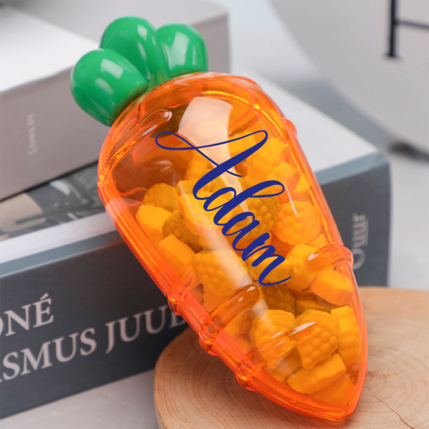 Personalised Plastic Stuffable Easter Carrots | CWEaster37