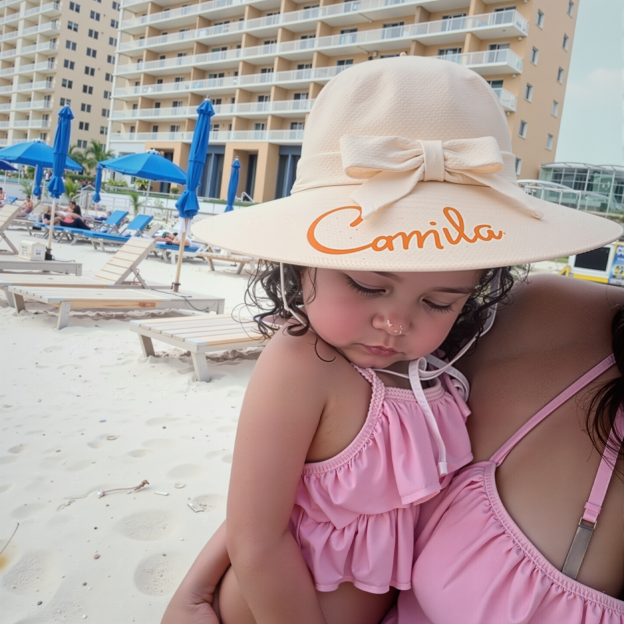 Personalized Lovely Bowknot Bucket Hat for Comfort & Unique | CWBeach170