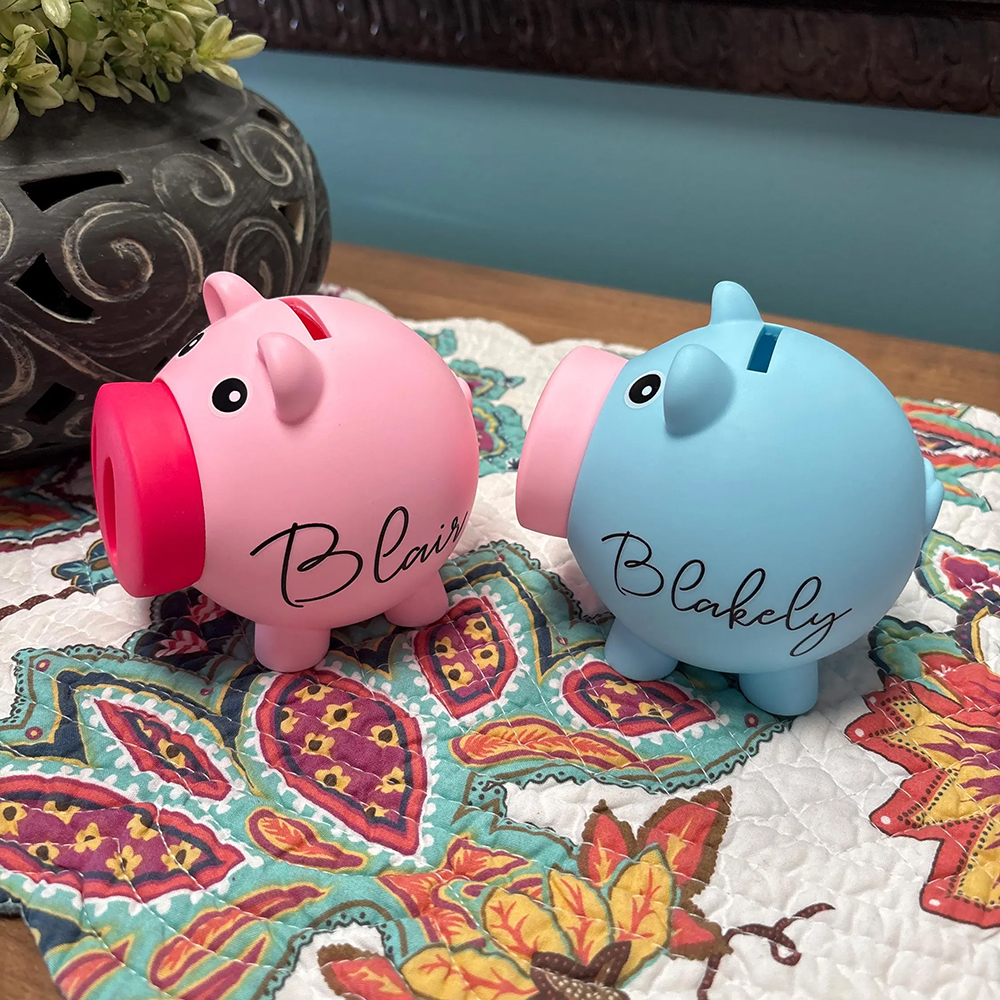 Personalized Kids Lovely Piggy Bank | CWToy89
