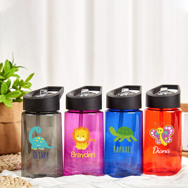 Personalised BPA Free 14oz Kid Water Bottles | YouBottle65