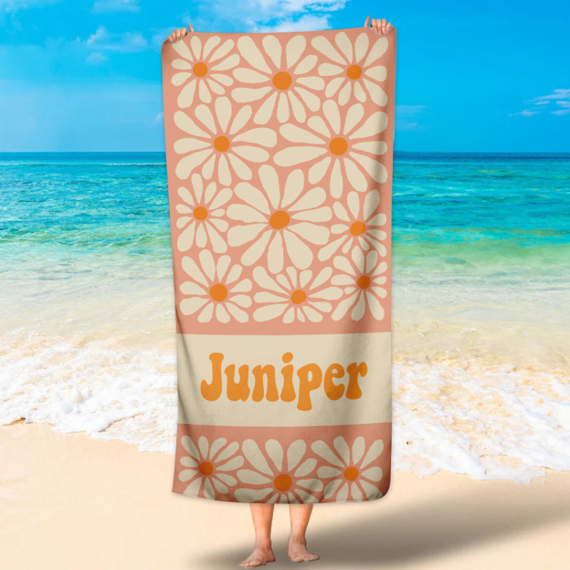 Personalized Lovely Kid Towel for Summer & Beach | CWTowel161