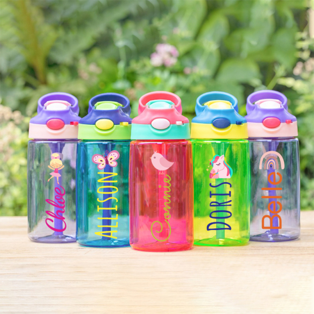 Personalised BPA Free 16oz Kid Water Bottles | YouBottle66
