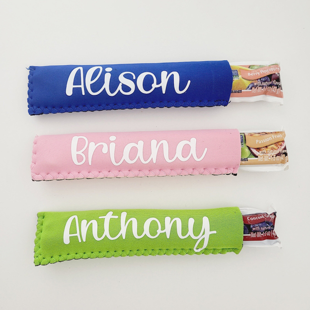 Personalized Icy Frozen Yogurt Popsicle Holder | CWBeach180