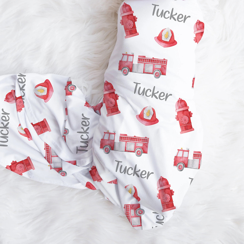 Personalized Baby Swaddle Blanket Set for Comfort & Unique | BBBlanket13
