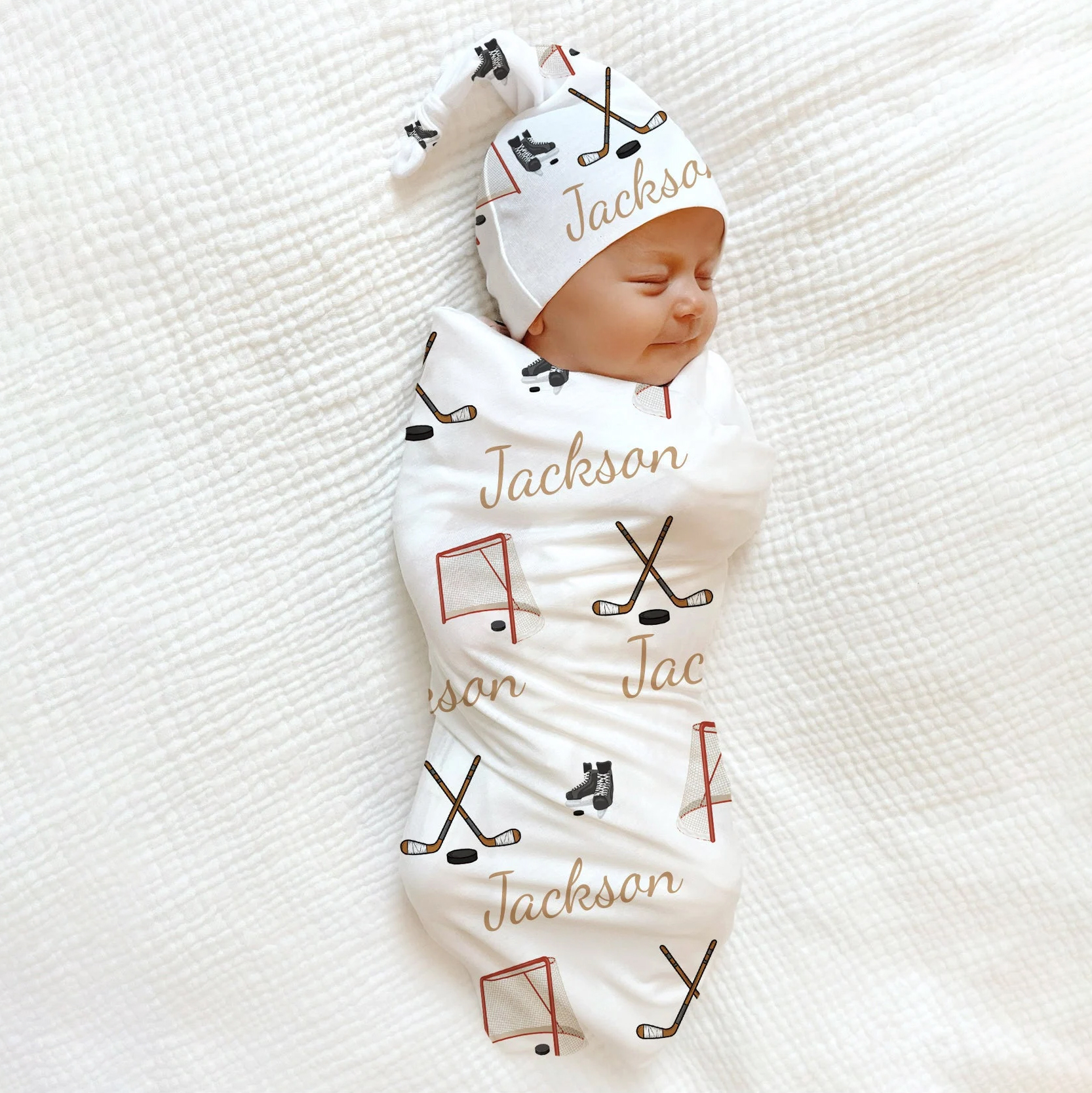 Personalized Baby Swaddle Blanket Set for Comfort & Unique | BBBlanket20