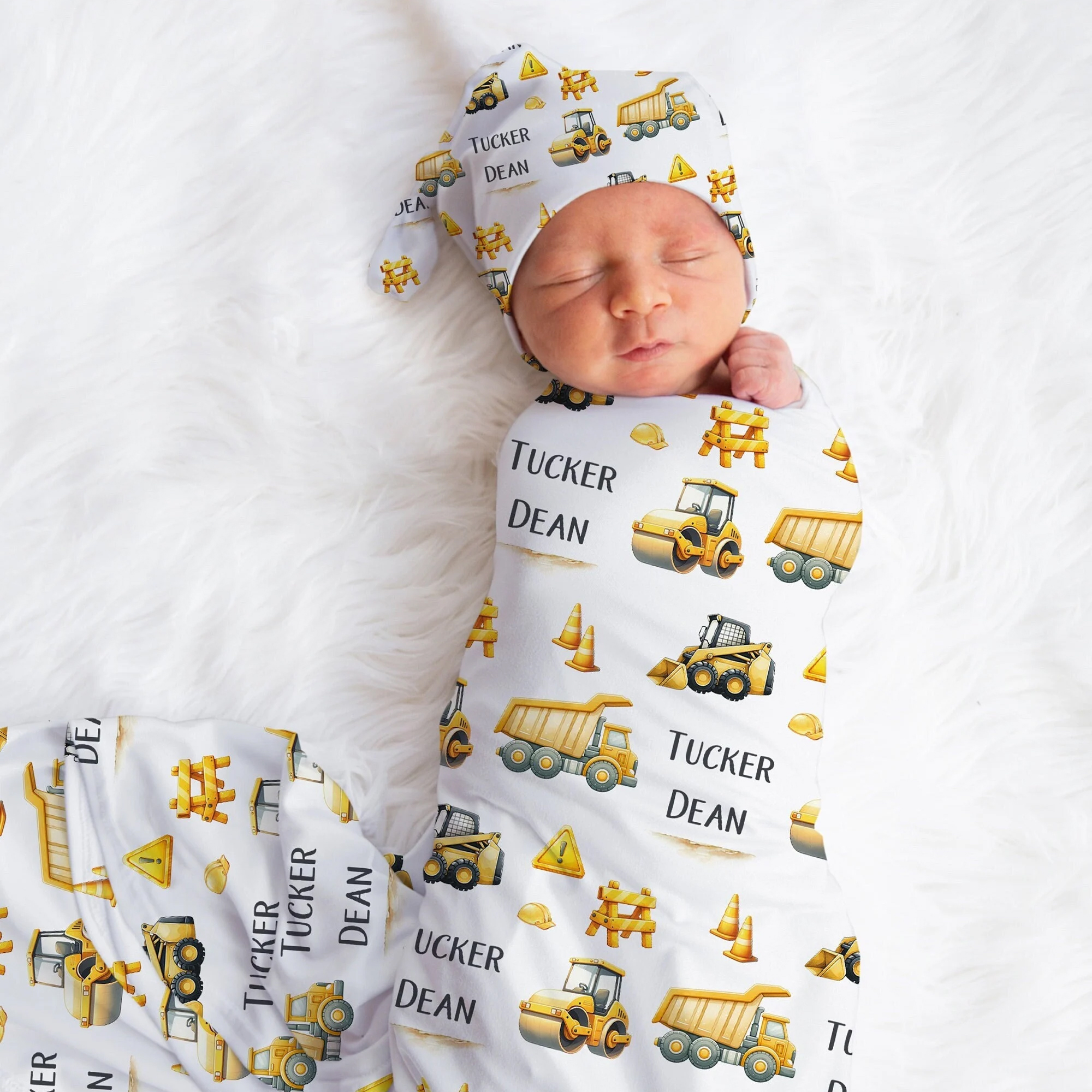 Personalized Baby Swaddle Blanket Set for Comfort & Unique | BBBlanket21