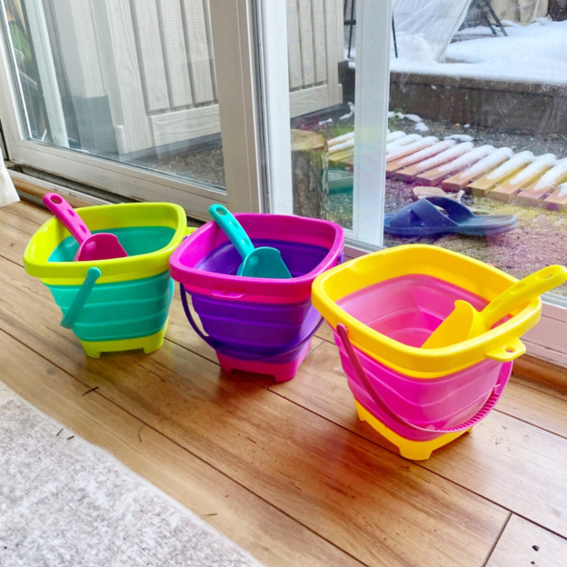 Personalized Kids Summer Beach Bucket Toys | CWBeach182