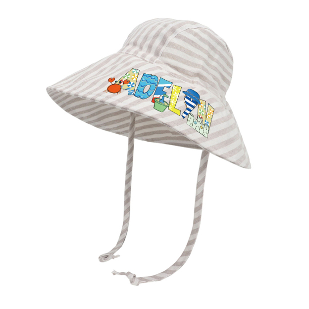 Personalized Cute Design Summer Bucket Hat for Comfort & Unique | CWBeach190