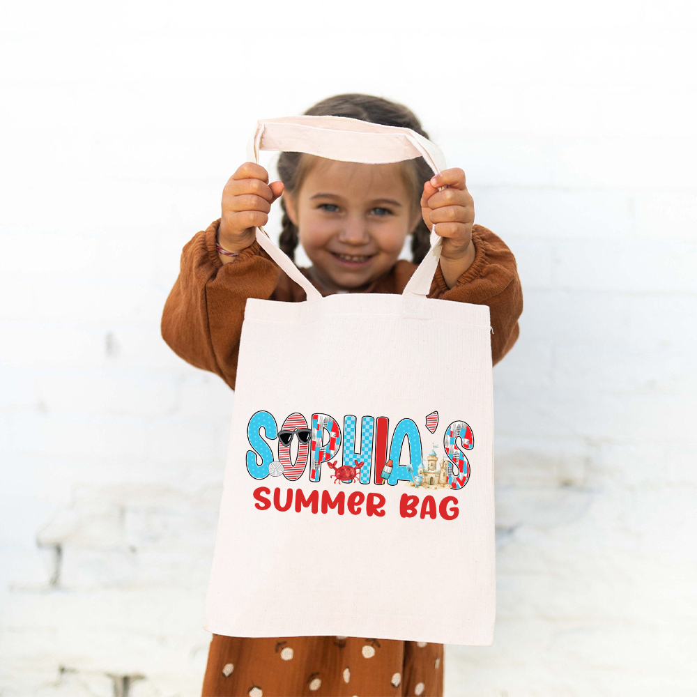 Personalized Kids Original Summer Beach Bag | CWBeach191