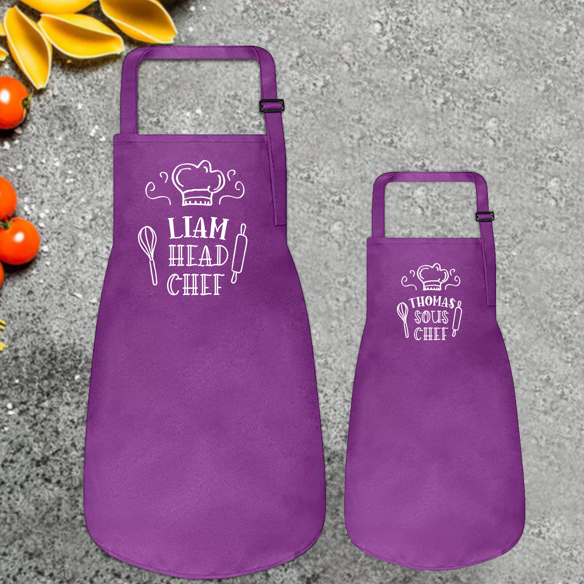 Personalised Multifunctional Waterproof Matching Family Apron | Apron29