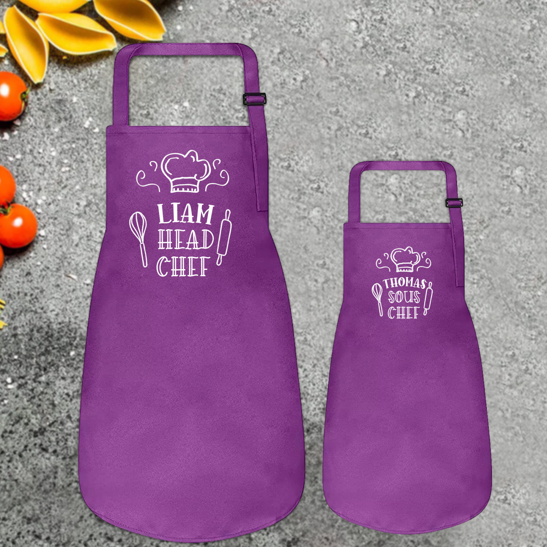 Personalised Multifunctional Waterproof Matching Family Apron | Apron29