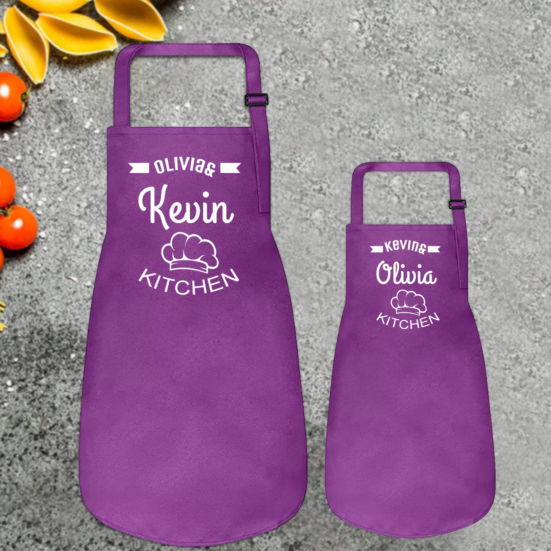 Personalised Multifunctional Waterproof Matching Family Apron | Apron30