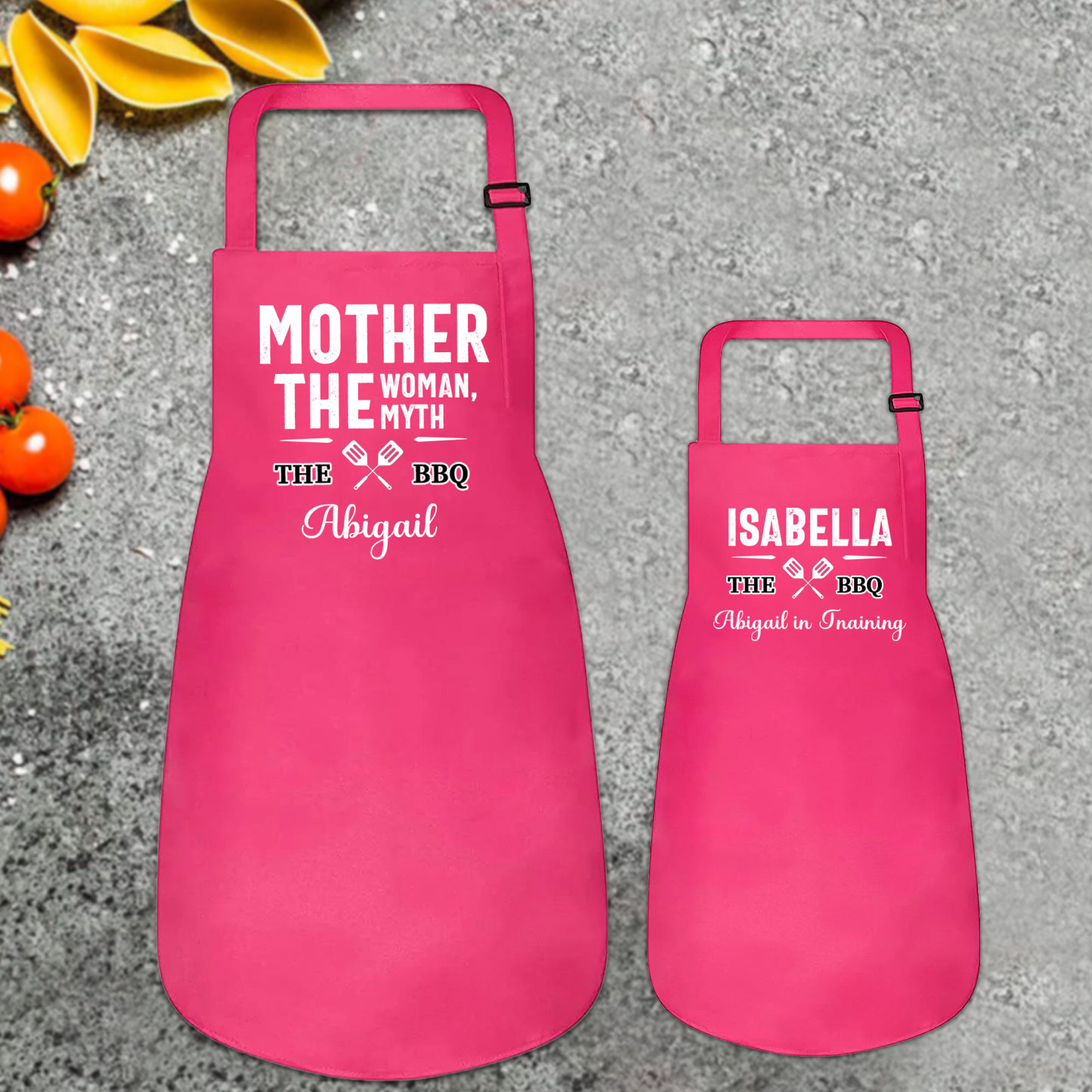 Personalised Multifunctional Waterproof Matching Family Apron | Apron3101