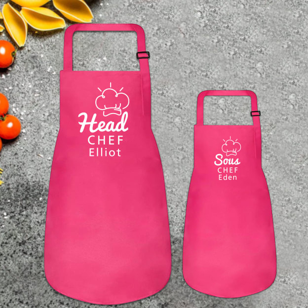 Personalised Multifunctional Waterproof Matching Family Apron | Apron32