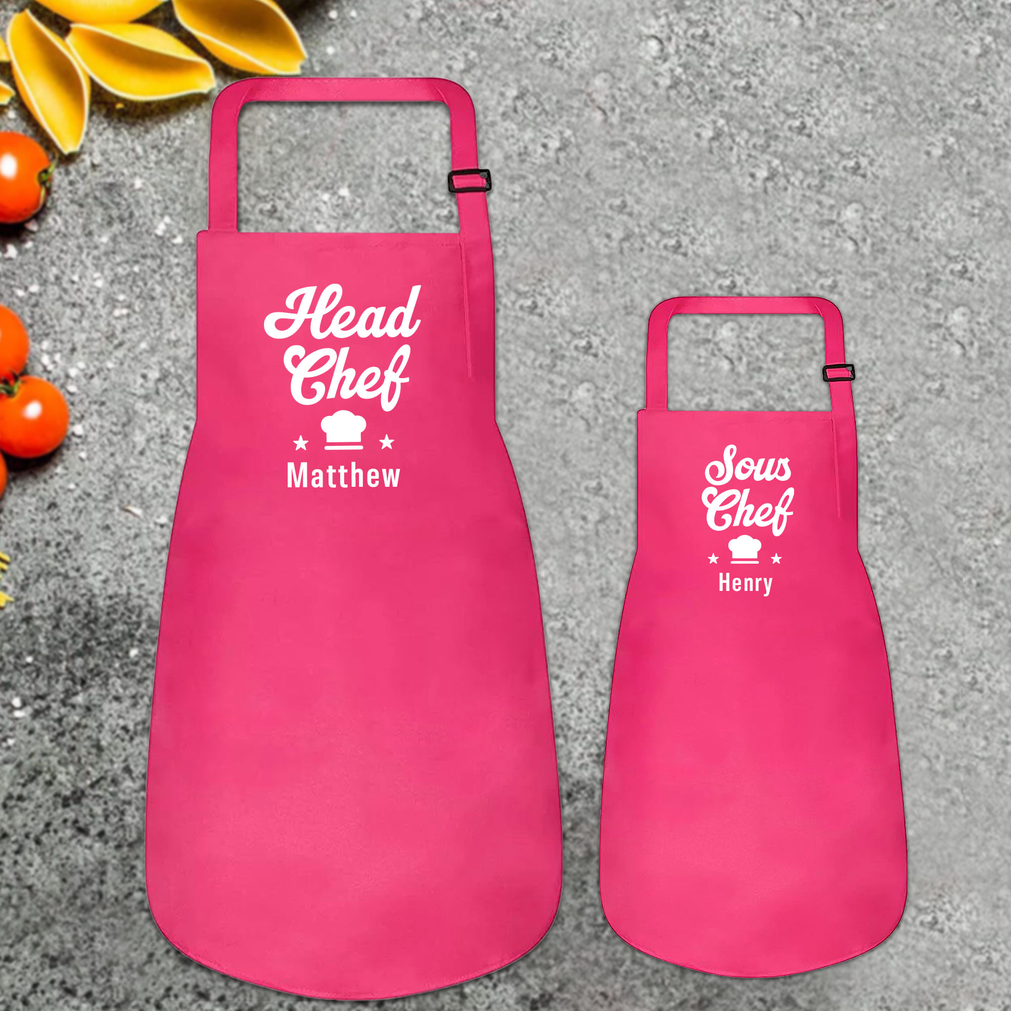 Personalised Multifunctional Waterproof Matching Family Apron | Apron34