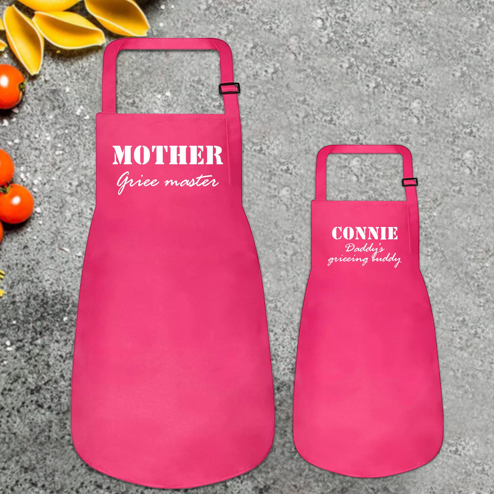 Personalised Multifunctional Waterproof Matching Family Apron | Apron3501
