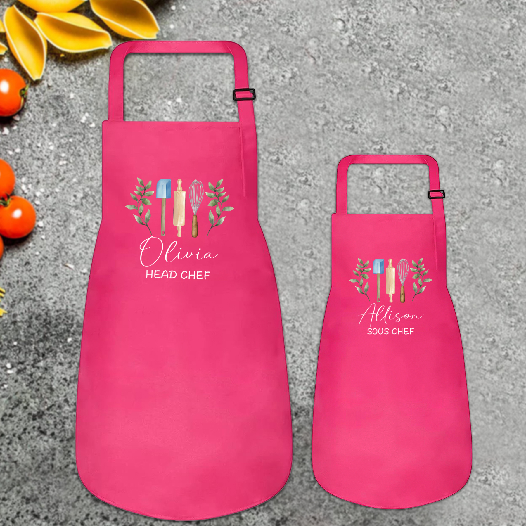 Personalised Multifunctional Waterproof Matching Family Apron | Apron36