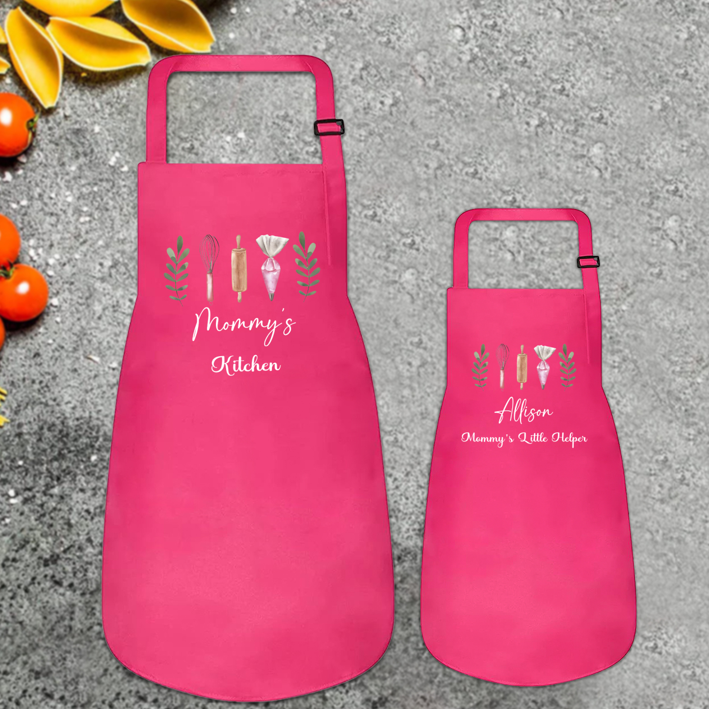 Personalised Multifunctional Waterproof Matching Family Apron | Apron40