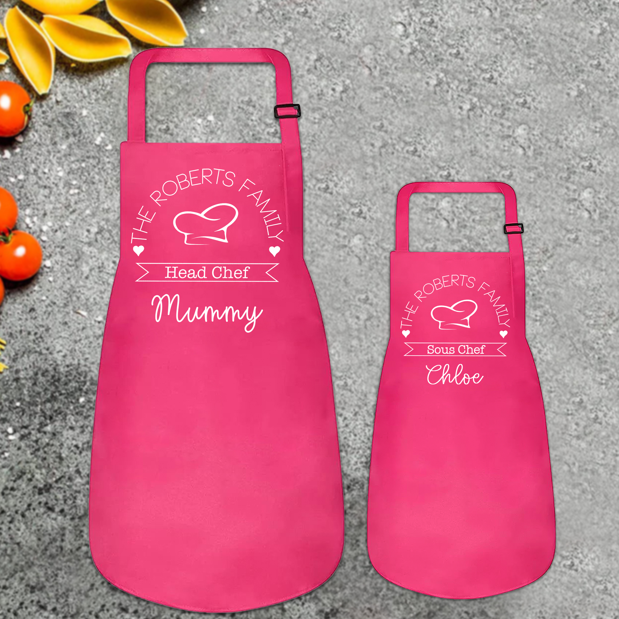 Personalised Multifunctional Waterproof Matching Family Apron | Apron42