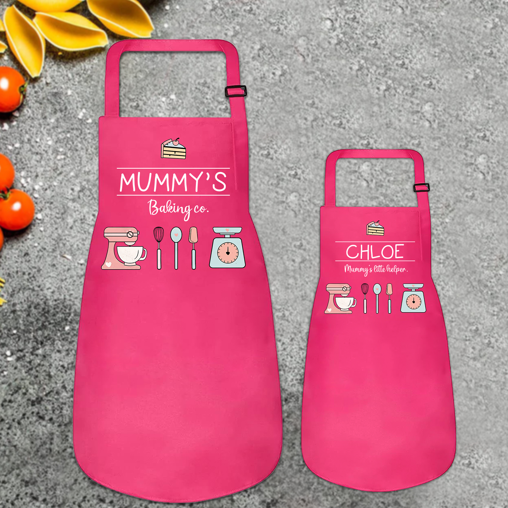 Personalised Multifunctional Waterproof Matching Family Apron | Apron43