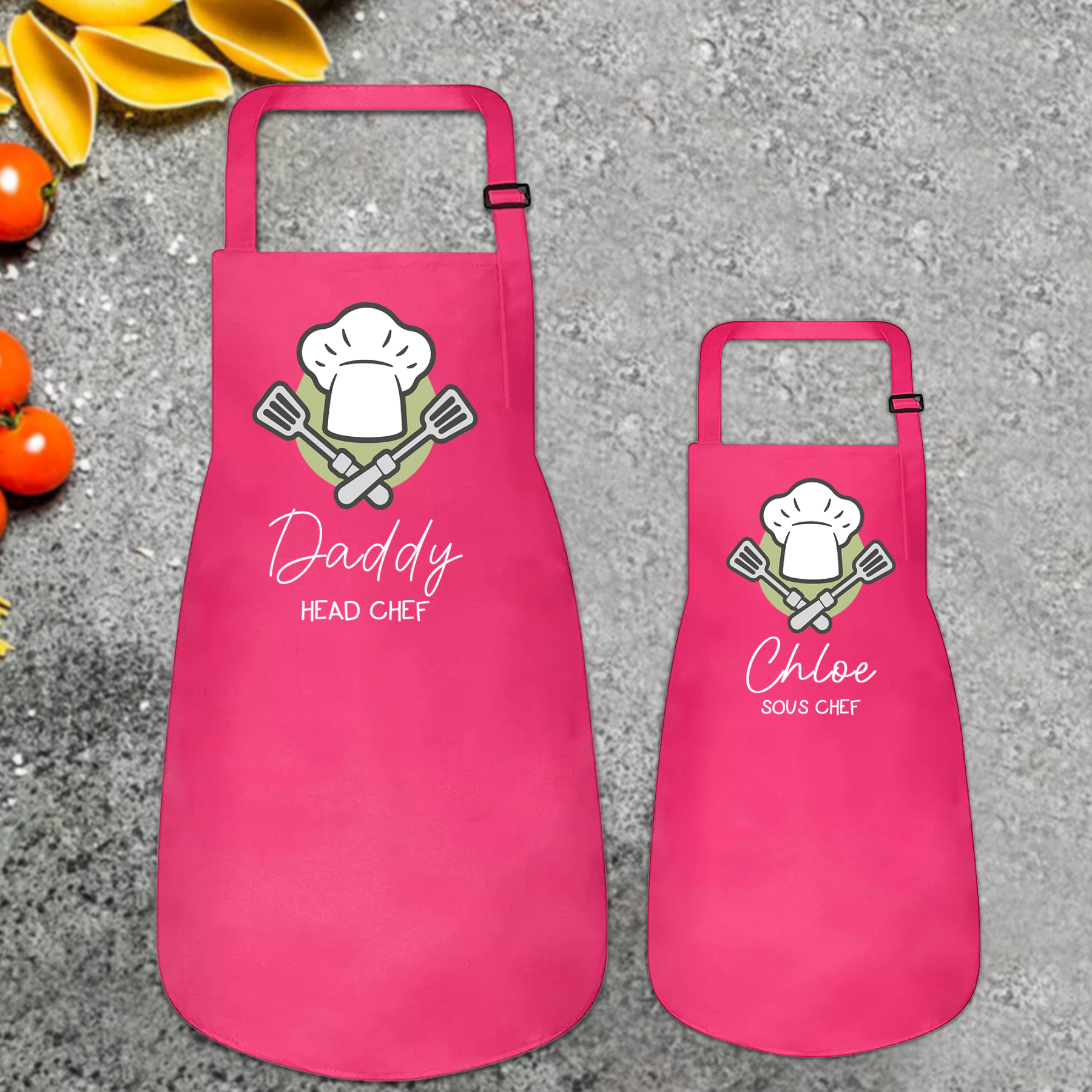 Personalised Multifunctional Waterproof Matching Family Apron | Apron45