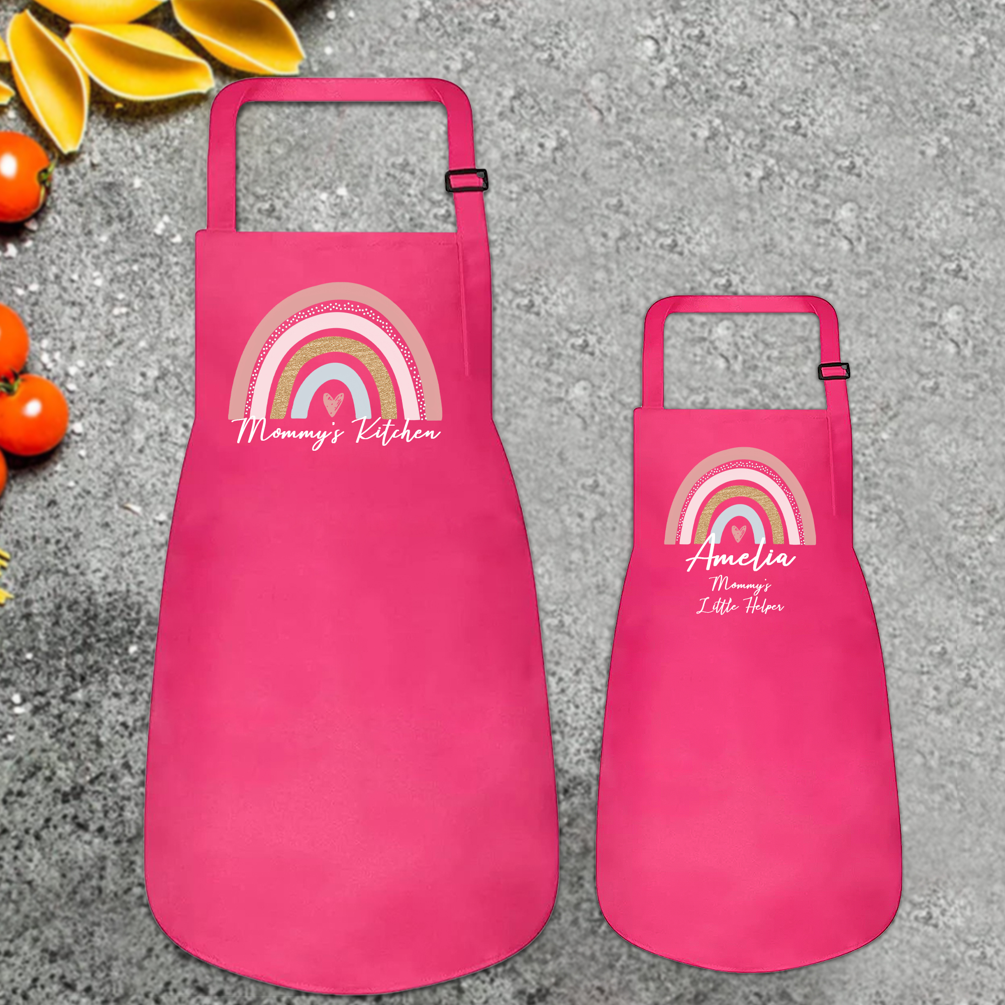 Personalised Multifunctional Waterproof Matching Family Apron | Apron47