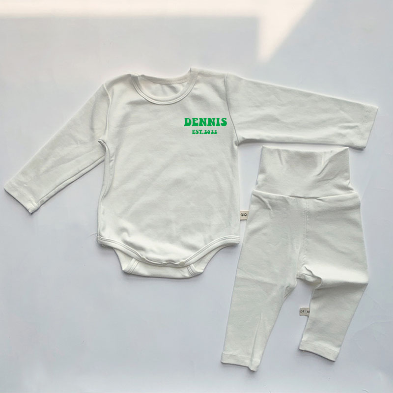 Personalized Kids Cozy Romper Jogger Set | inSet28