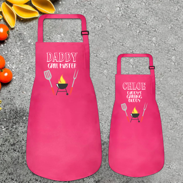 Personalised Multifunctional Waterproof Matching Family Apron | Apron50