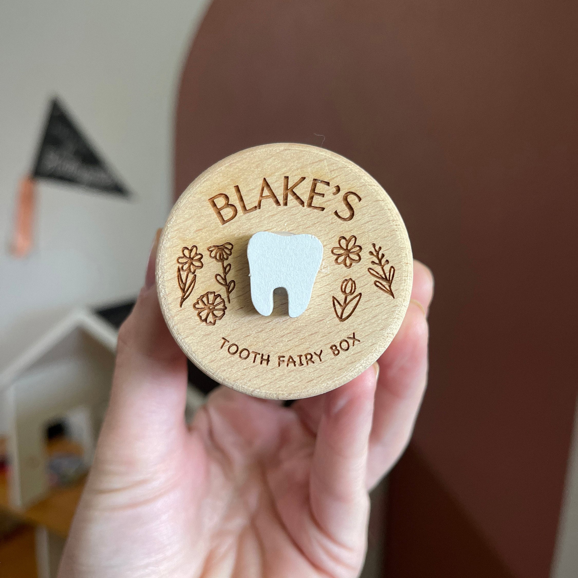 Personalized Kids Tooth Fairy Box | CWToy126