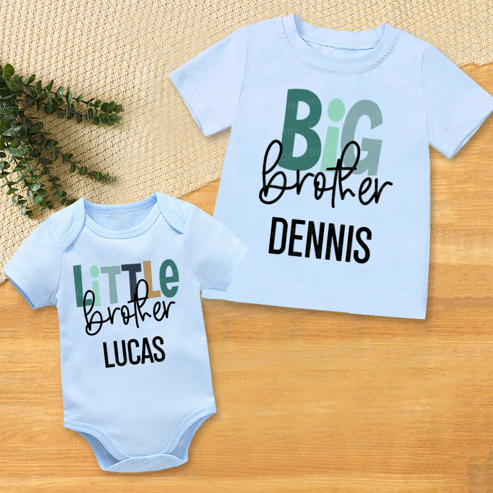 Personalized Matching Sibling Shirts | CWSibling04