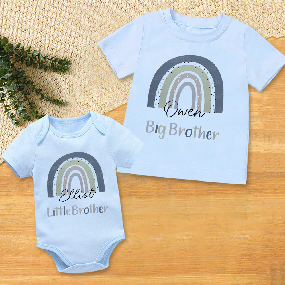 Personalized Matching Sibling Shirts | CWSibling09