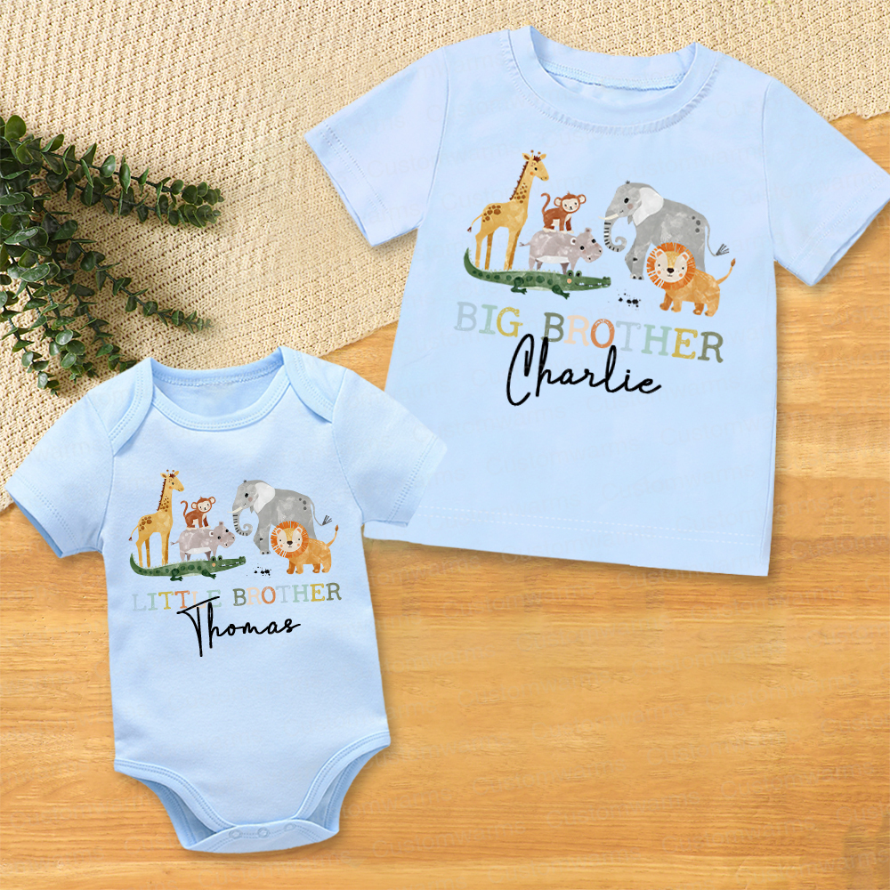 Personalized Matching Sibling Shirts | CWSibling12