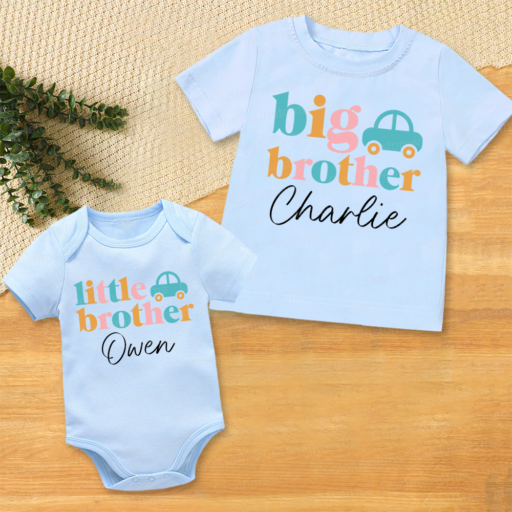 Personalized Matching Sibling Shirts | CWSibling14