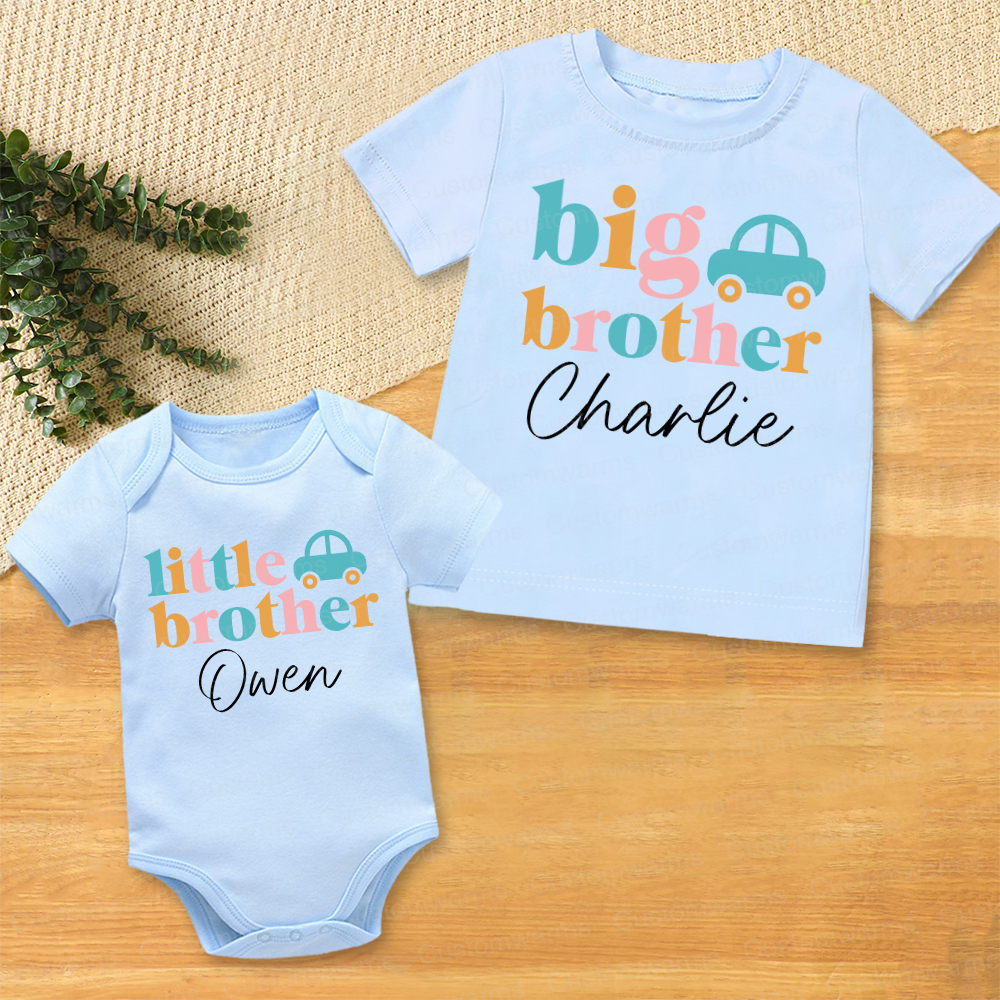 Personalized Matching Sibling Shirts | CWSibling14