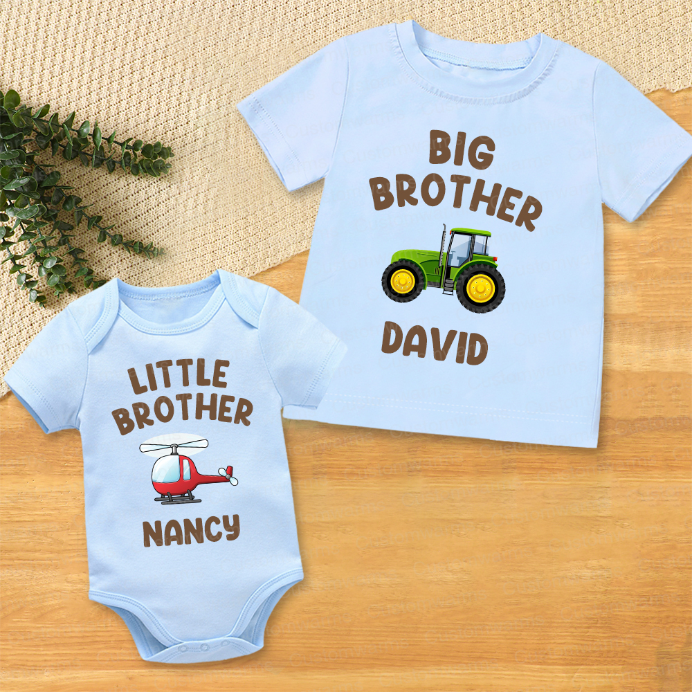 Personalized Matching Sibling Shirts | CWSibling17