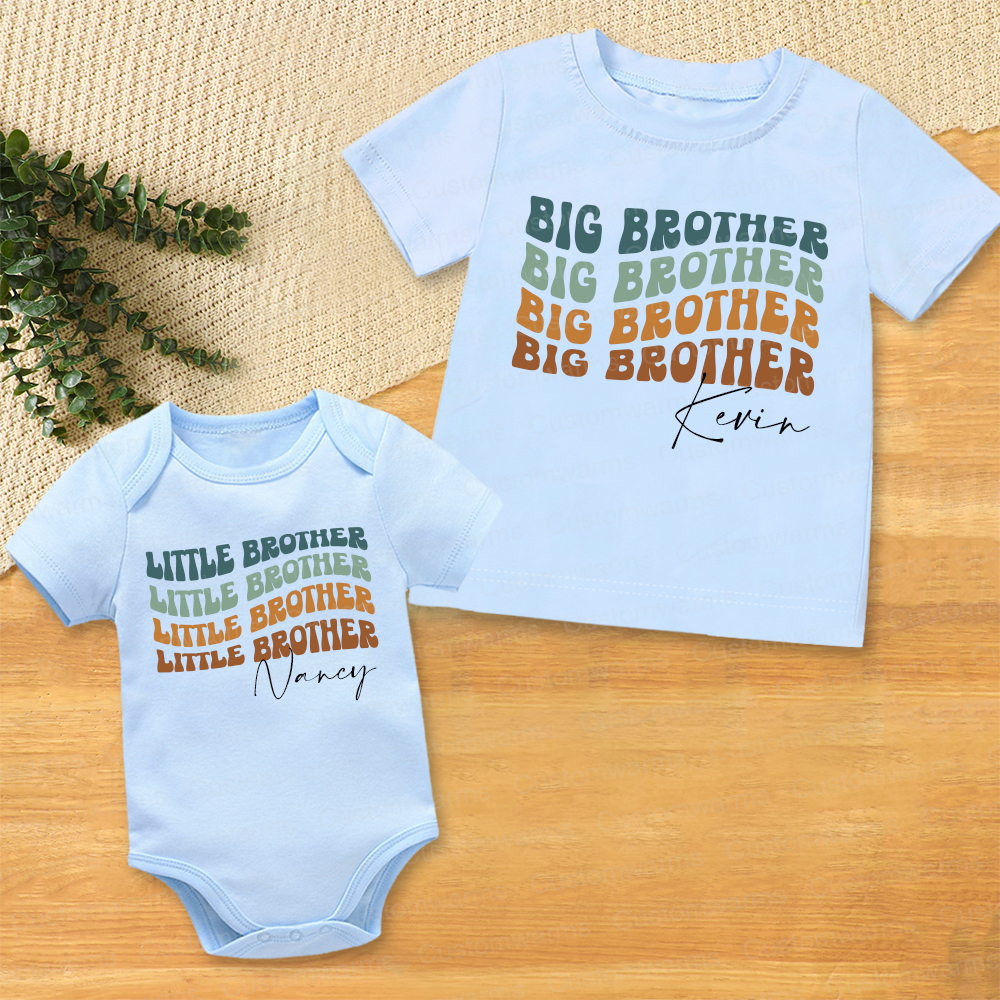 Personalized Matching Sibling Shirts | CWSibling24