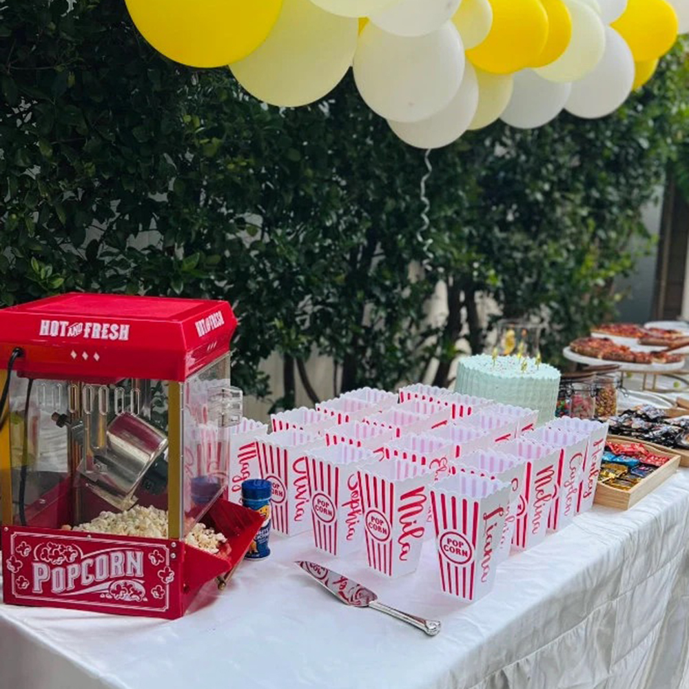 Personalized Movie Time Popcorn Buckets | YouBottle84