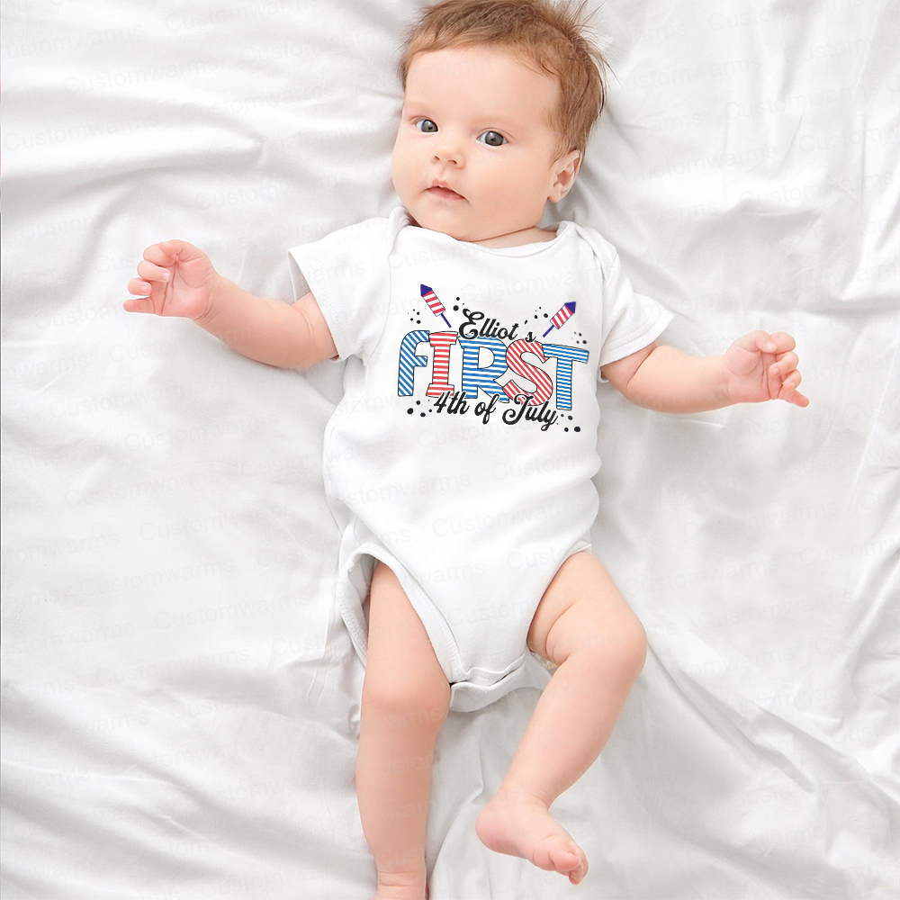 Personalized 4th of July Independence Day Shirts | CWBaby234