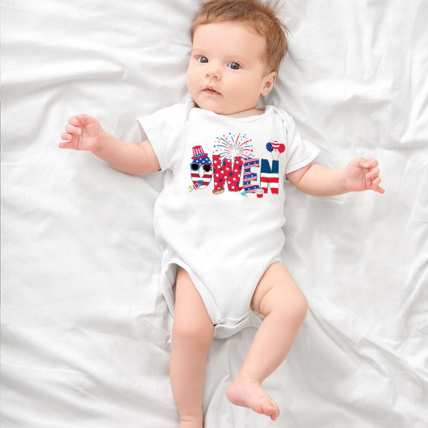 Personalized 4th of July Independence Day Shirts | CWBaby242