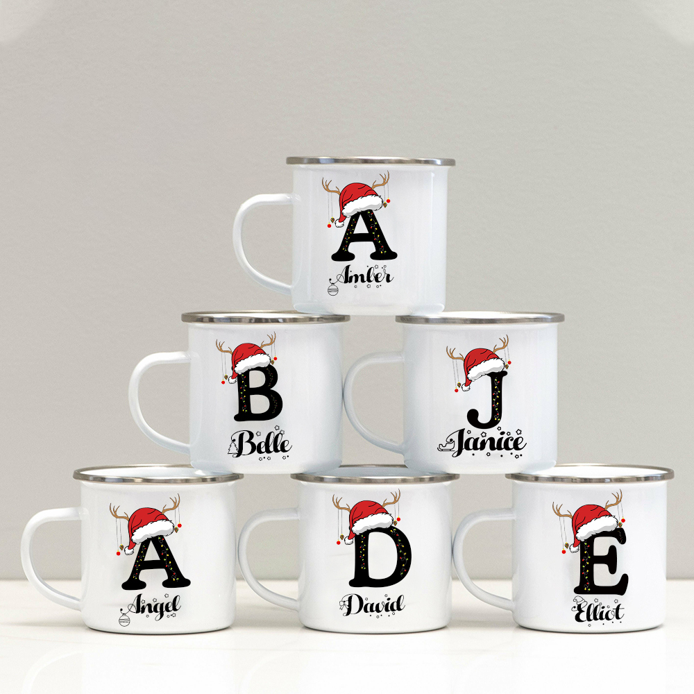 Personalized 12oz Christmas Mugs for Kids | KidMug48