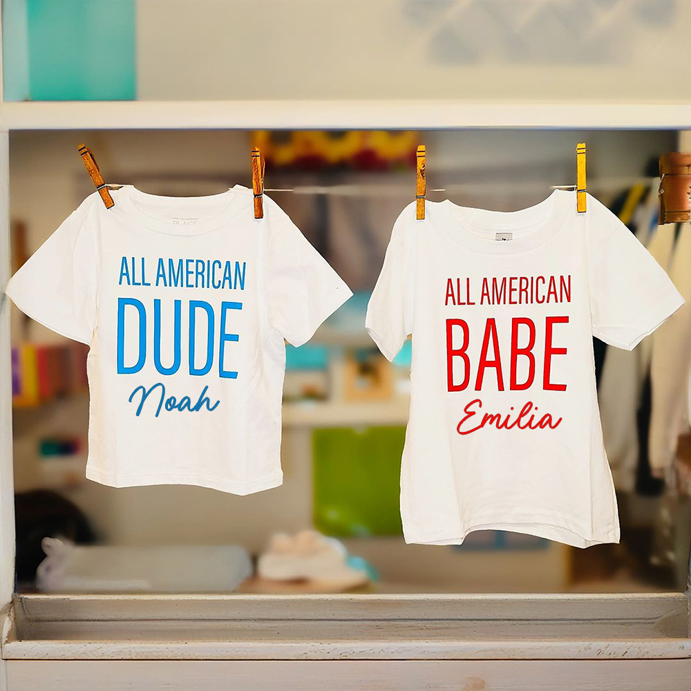 Personalized 4th of July Independence Day Shirts | CWBaby243