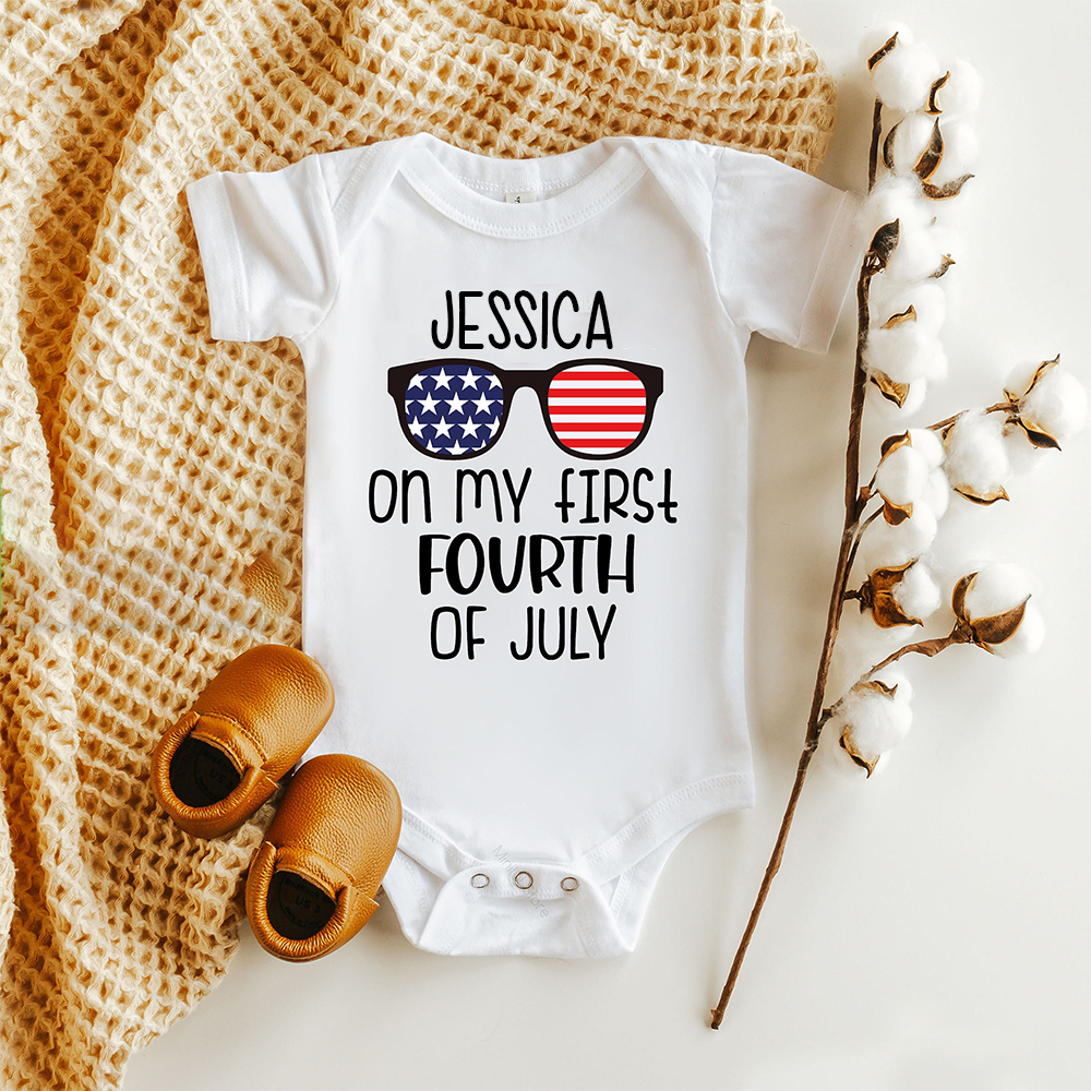 Personalized 4th of July Independence Day Shirts | CWBaby244