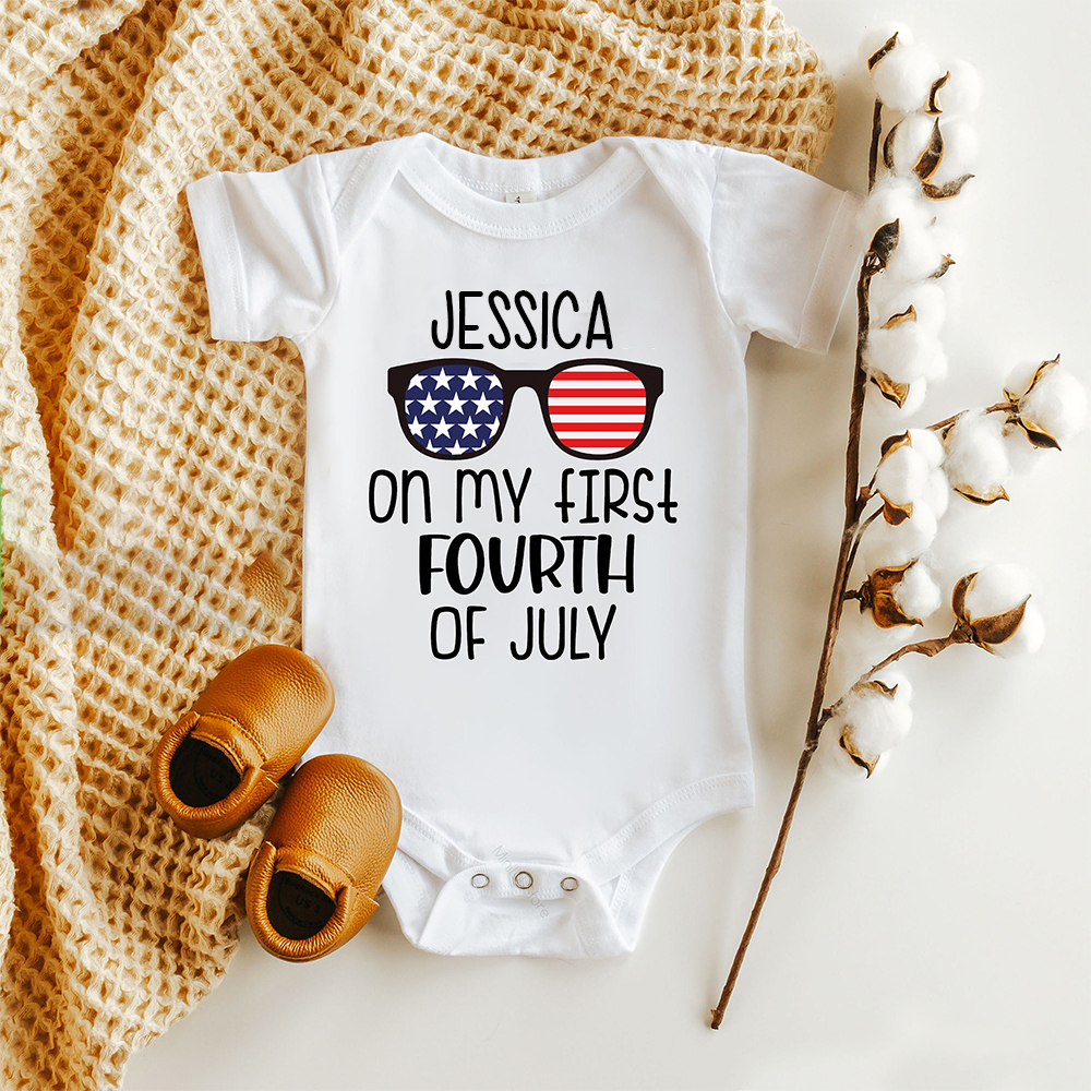 Personalized 4th of July Independence Day Shirts | CWBaby244