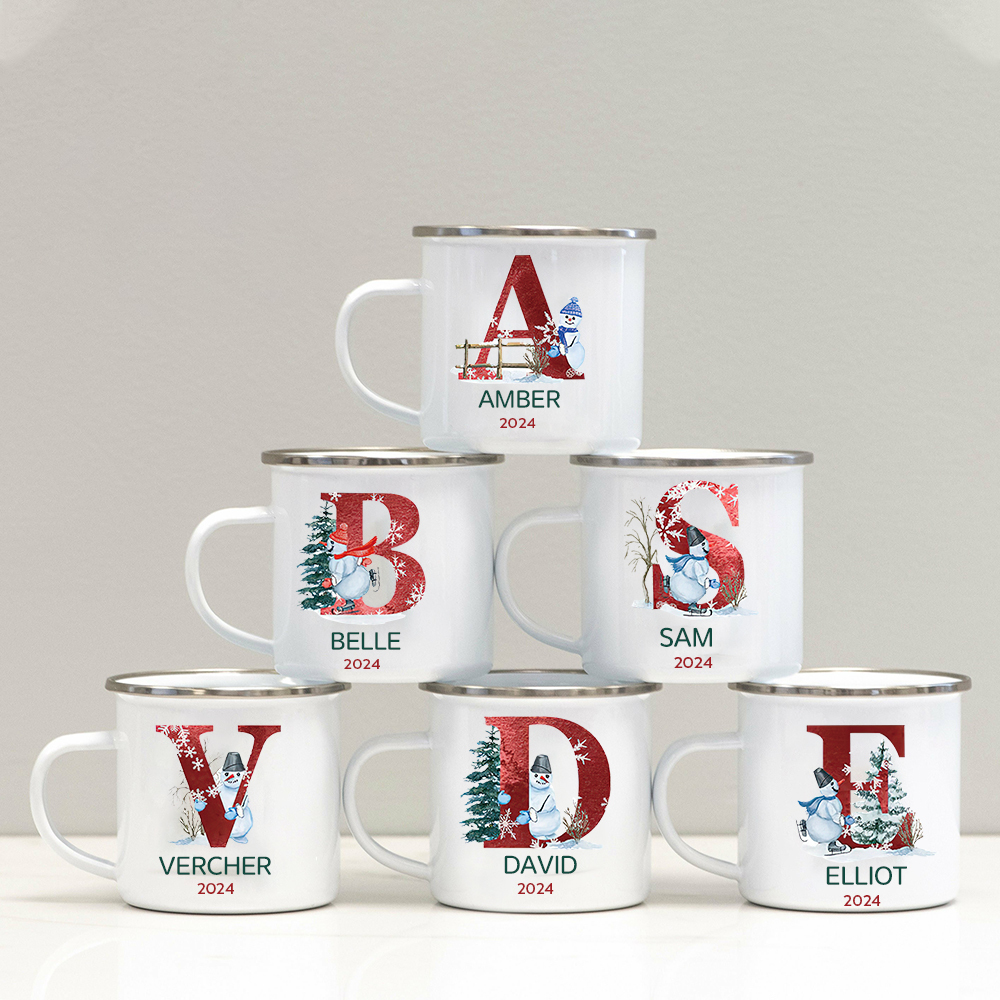 Personalized 12oz Christmas Mugs for Kids | KidMug49