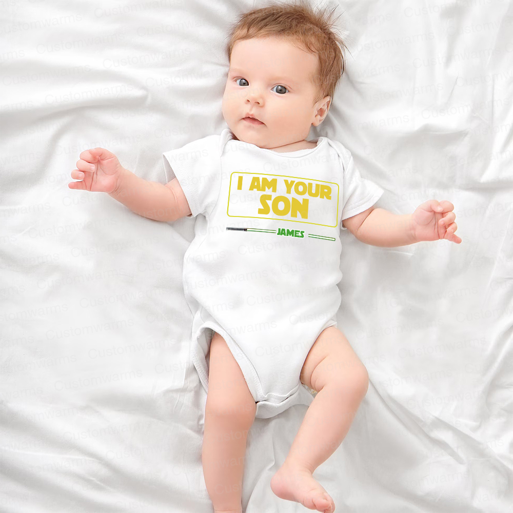 Personalized First Father's Day Daddy and Me Outfit | CWFamily107